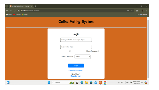 Online Voting