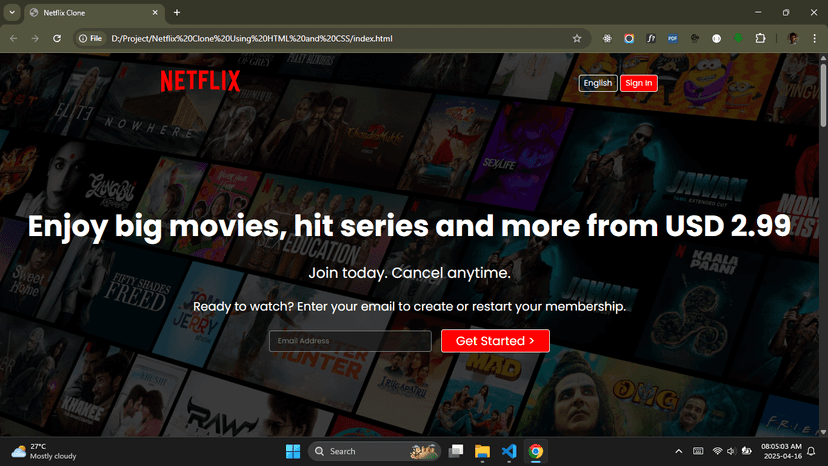 Netflix Clone